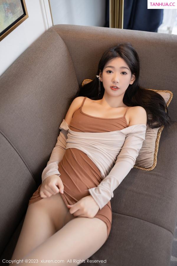 唐安琪  [XiuRen]高清写真图 2023.03.27 No.6481 唐安琪 丝袜美腿第37张图片